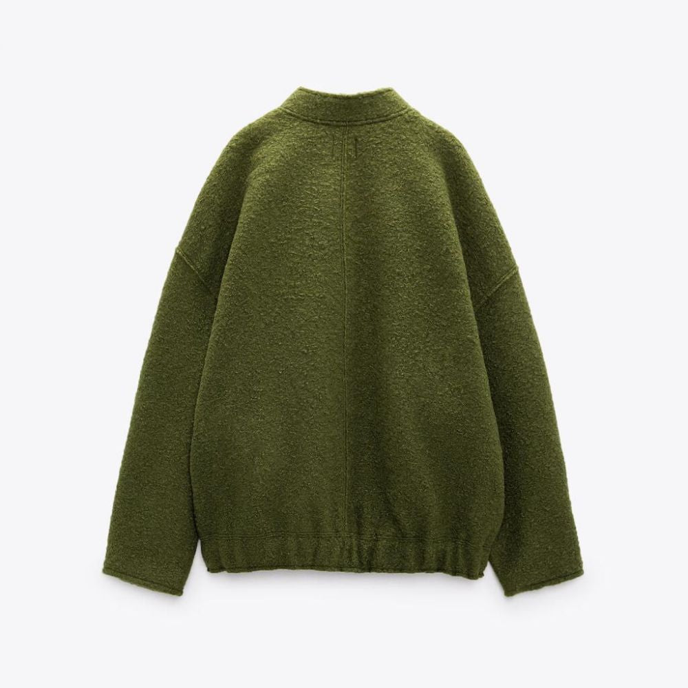 Ridgewear | Stilet bomberjakke med struktureret design og praktiske lommer