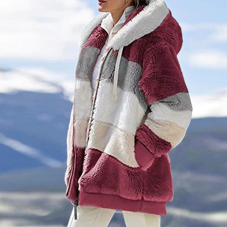 Fleece | Plysset Hættetrøje