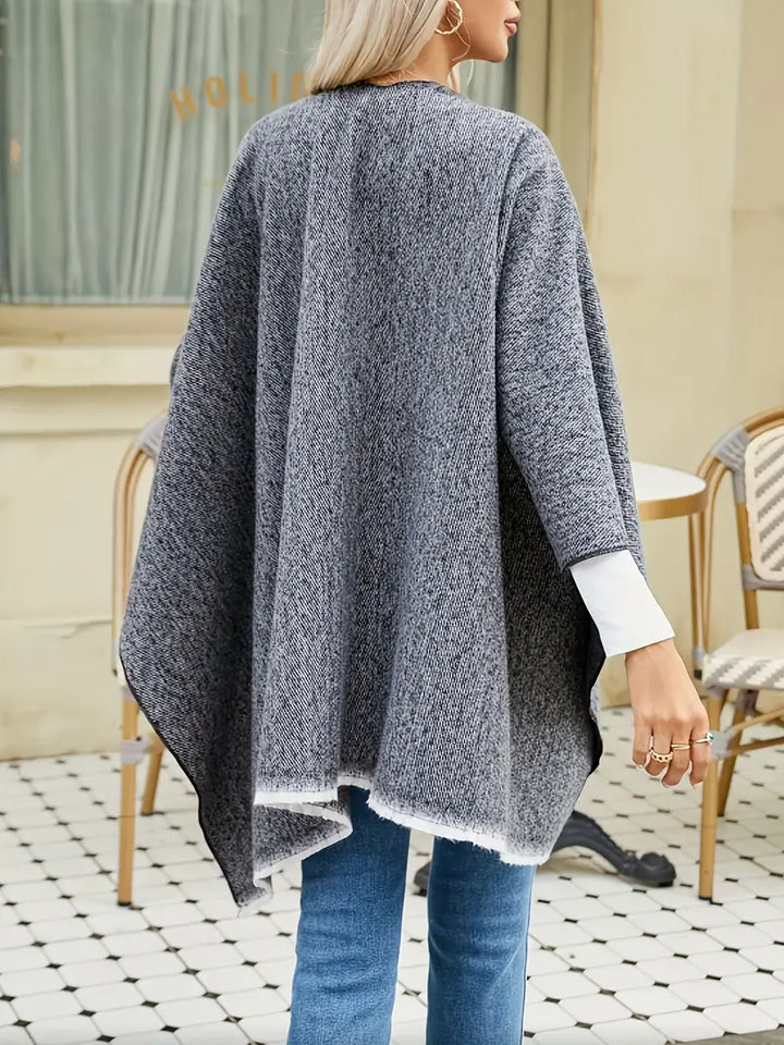 Miora | Cashmere Poncho | Elegance møder hyggelig komfort