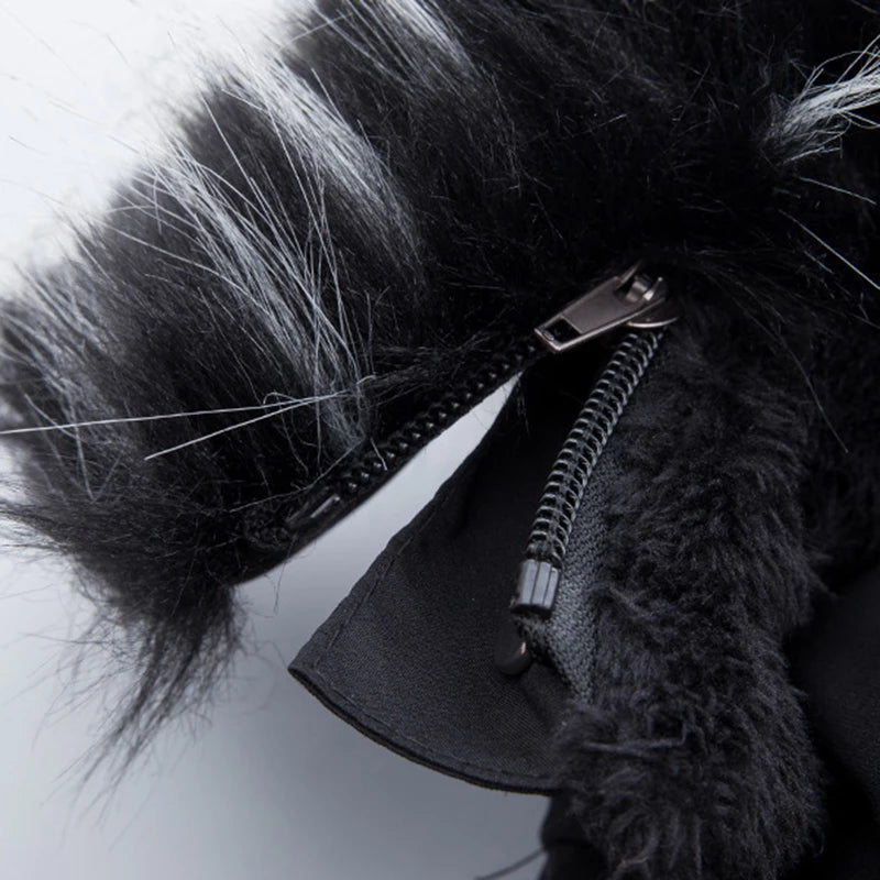 Frostar | Lang Kappe med Hætte til Mænd