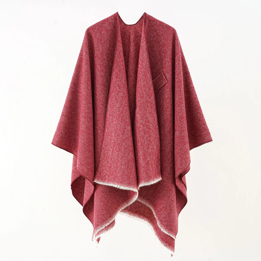 Miora | Cashmere Poncho | Elegance møder hyggelig komfort