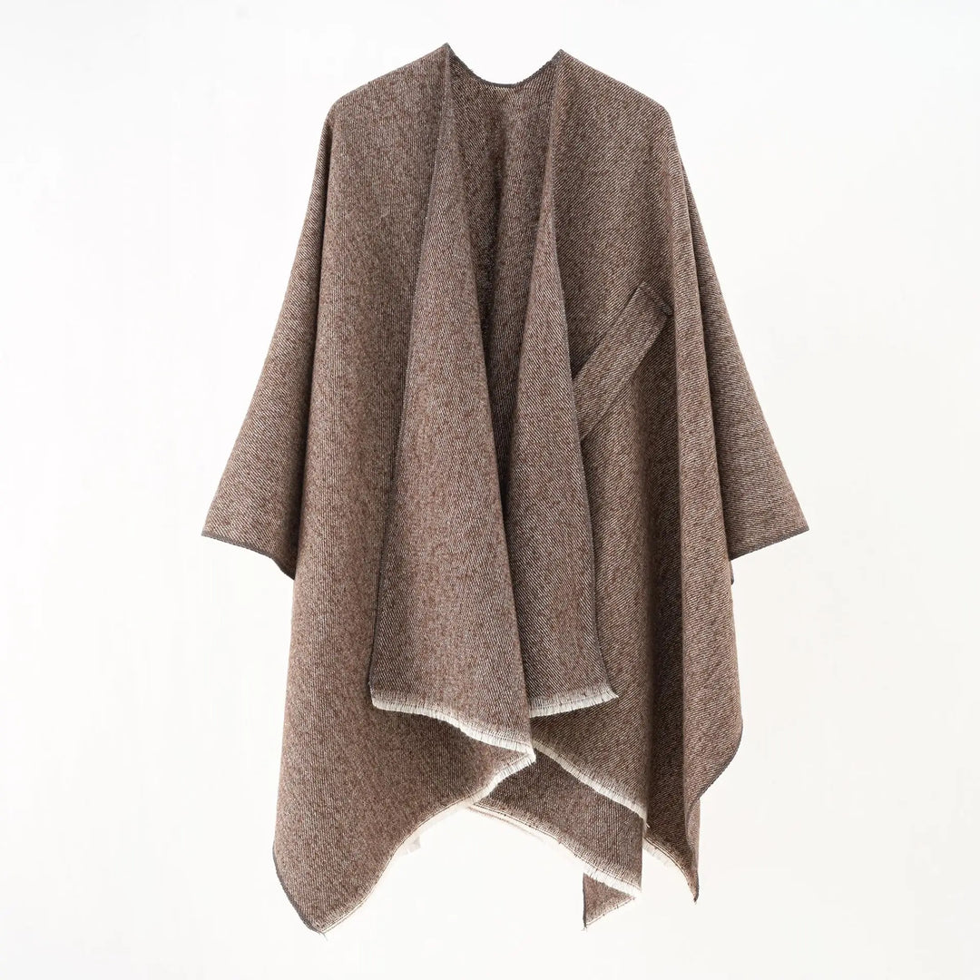 Miora | Cashmere Poncho | Elegance møder hyggelig komfort