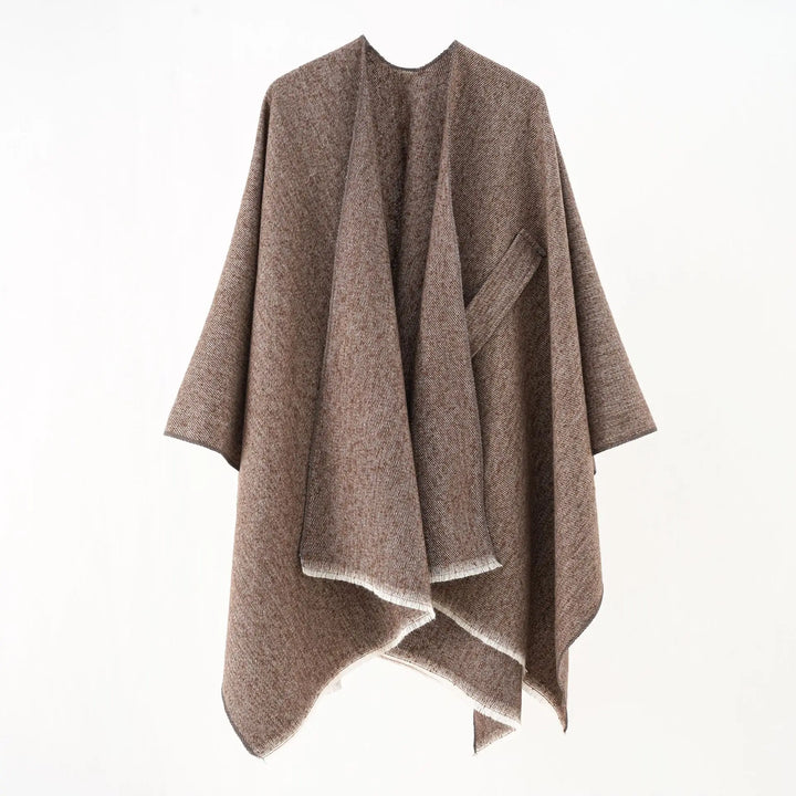 Miora | Cashmere Poncho | Elegance møder hyggelig komfort