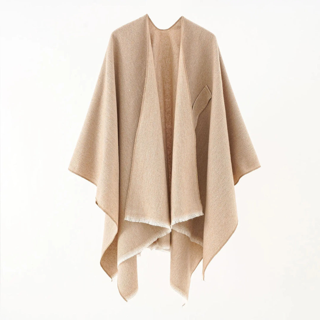 Miora | Cashmere Poncho | Elegance møder hyggelig komfort