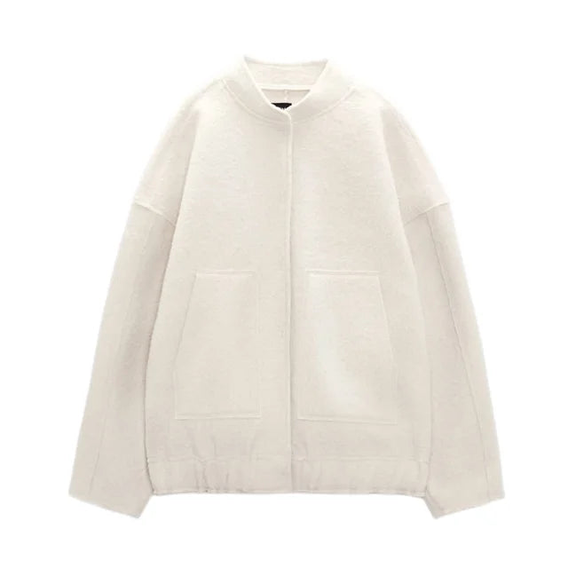 Ridgewear | Stilet bomberjakke med struktureret design og praktiske lommer