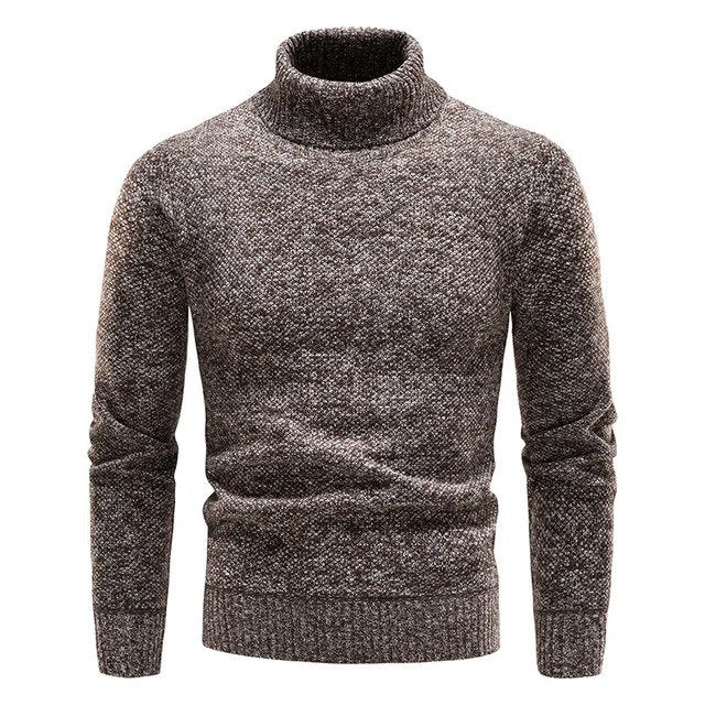 Olvar | Komfortabel og Elegant Herre Rullekravesweater