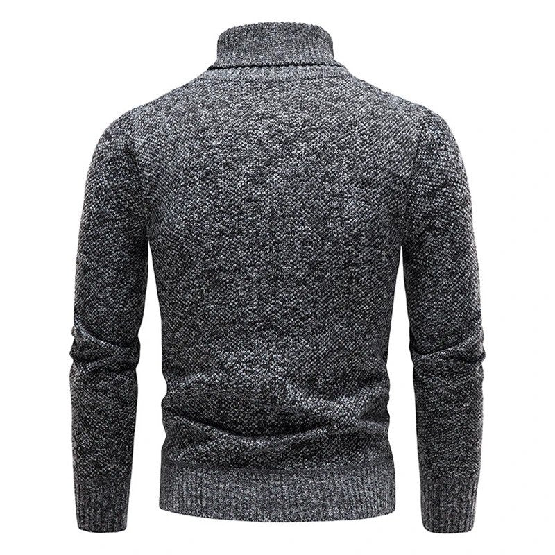 Olvar | Komfortabel og Elegant Herre Rullekravesweater