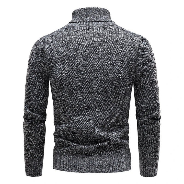 Olvar | Komfortabel og Elegant Herre Rullekravesweater
