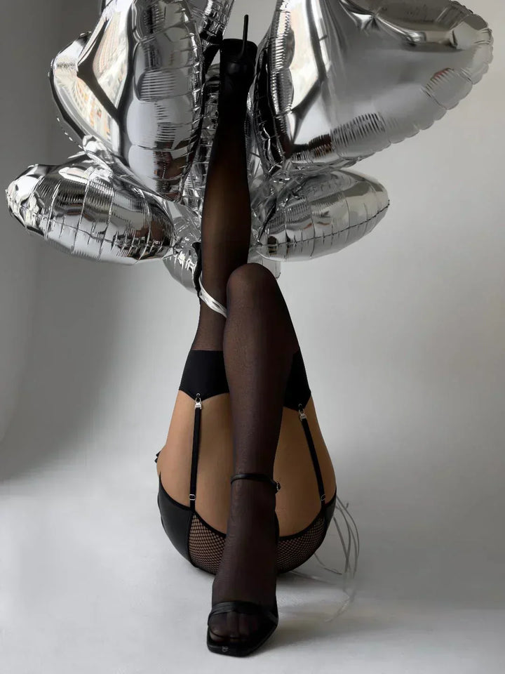 Laura - Glam-strømper